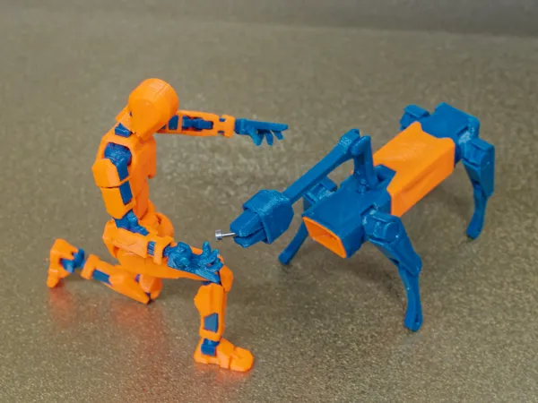 FIDO, chien robot articulé