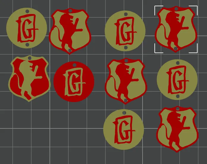 Modular Wizarding Earrings view 2