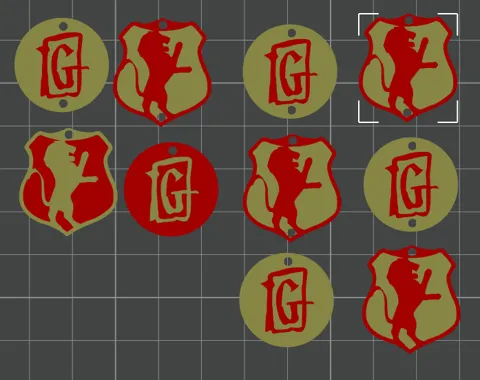 Modular Wizarding Earrings view 2