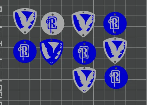 Modular Wizarding Earrings view 3