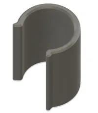 Clip à clipser pour tuyau PVC 1/2 pouce — photo 1