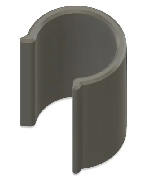 1/2" PVC Snap Clamp