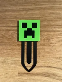 Marque-page Creeper Minecraft — photo 1