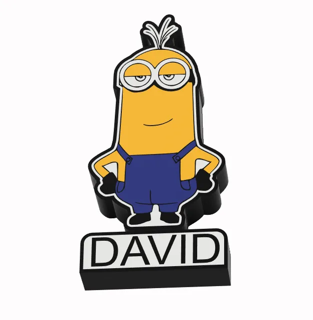 Minion Lamp LED Lightbox 