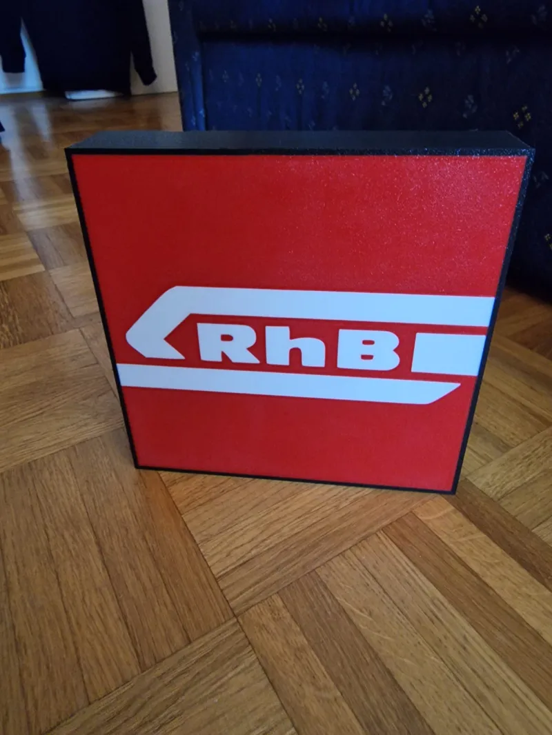 RHB-Rhätische Bahn Logo