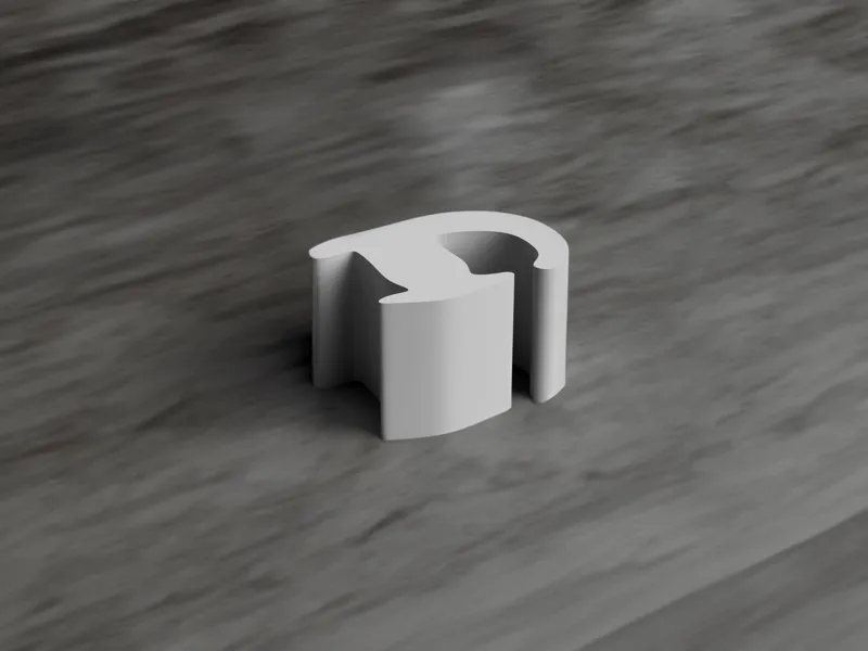 Stove/Hob grill pan support foot