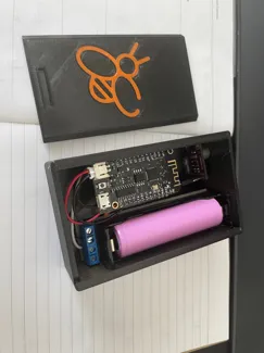 ESP32 WEMOS LITE housing with 18650 holder