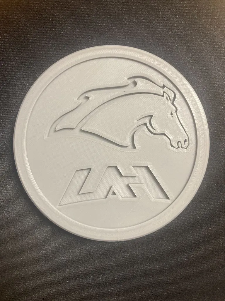 UAH coaster (University of Alabama in Huntsville)