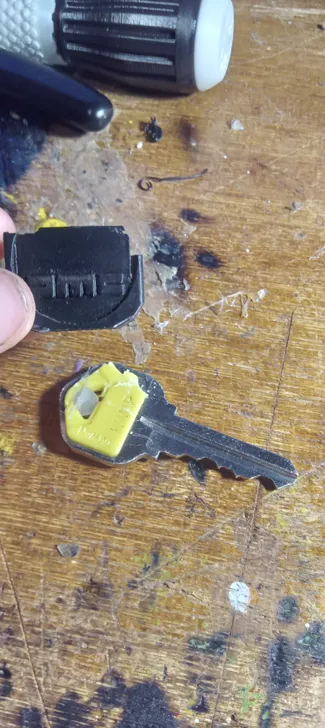delorean key handle for standard keys