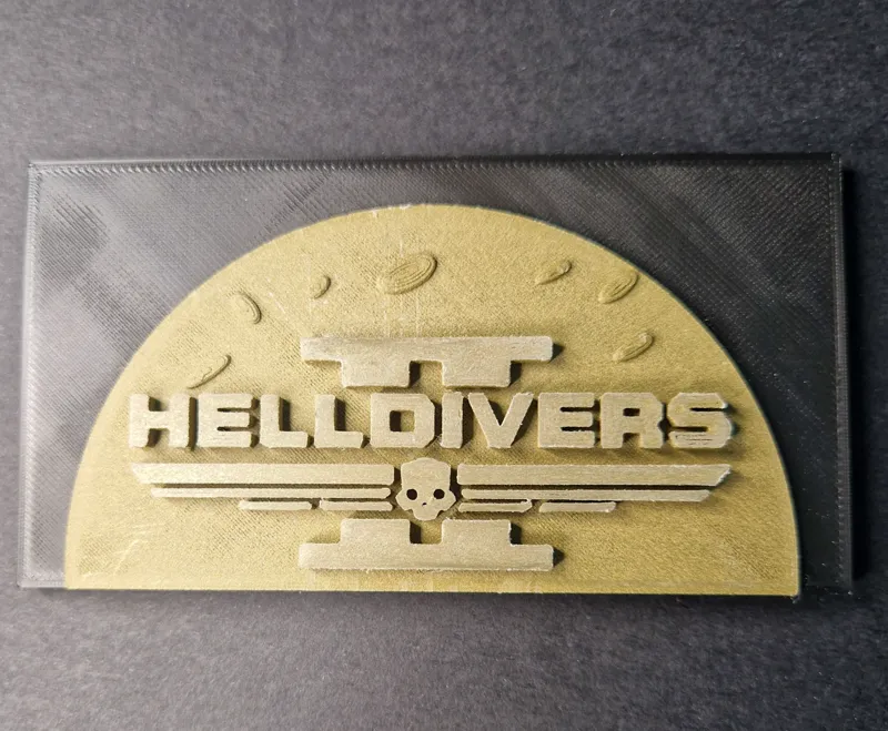 Helldiver 2 plaque