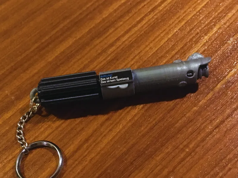 Fortune Bearing Lightsaber Key Fob