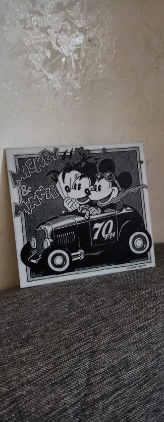 RAFFIGURAZIONE TOPOLINO DI akira toriyama