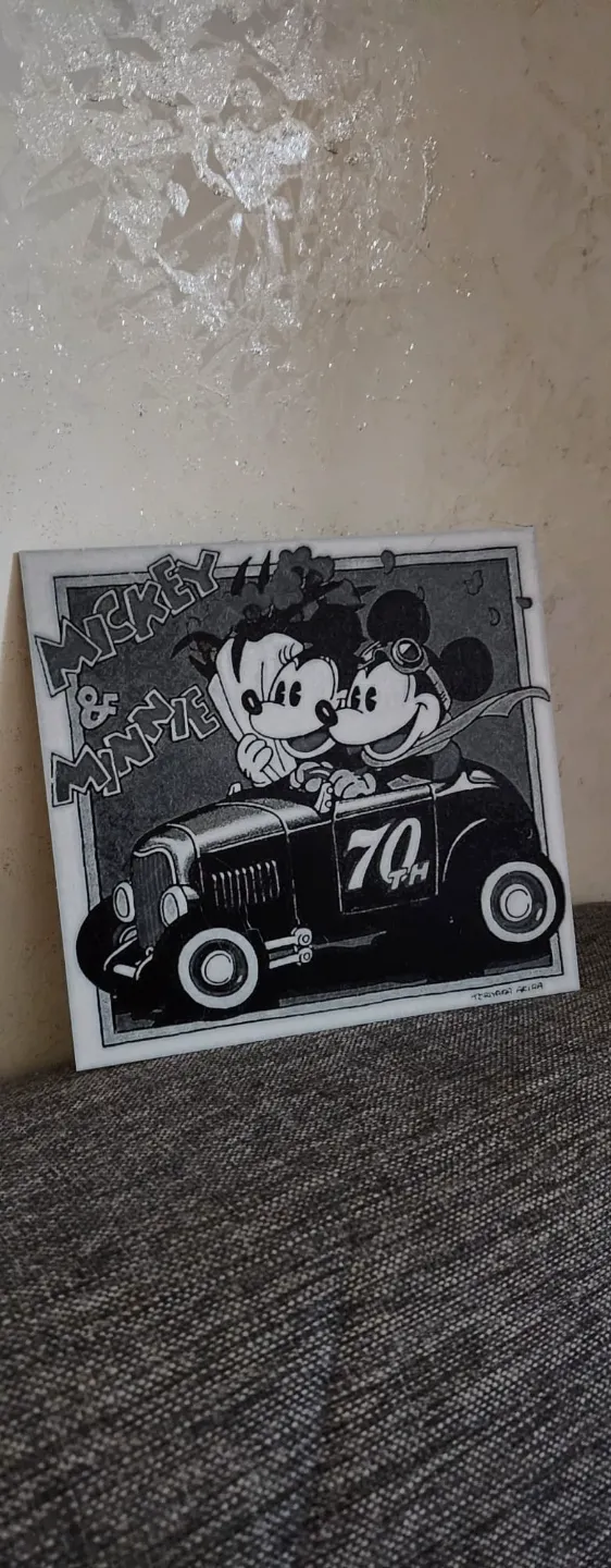 RAFFIGURAZIONE TOPOLINO DI akira toriyama