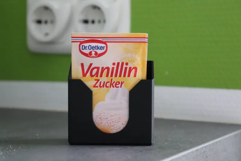 Dr Oetker Backpulverhalter, Vanilla Zucker