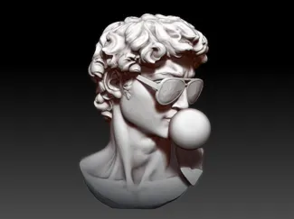 Antique David in a Modern Twist
