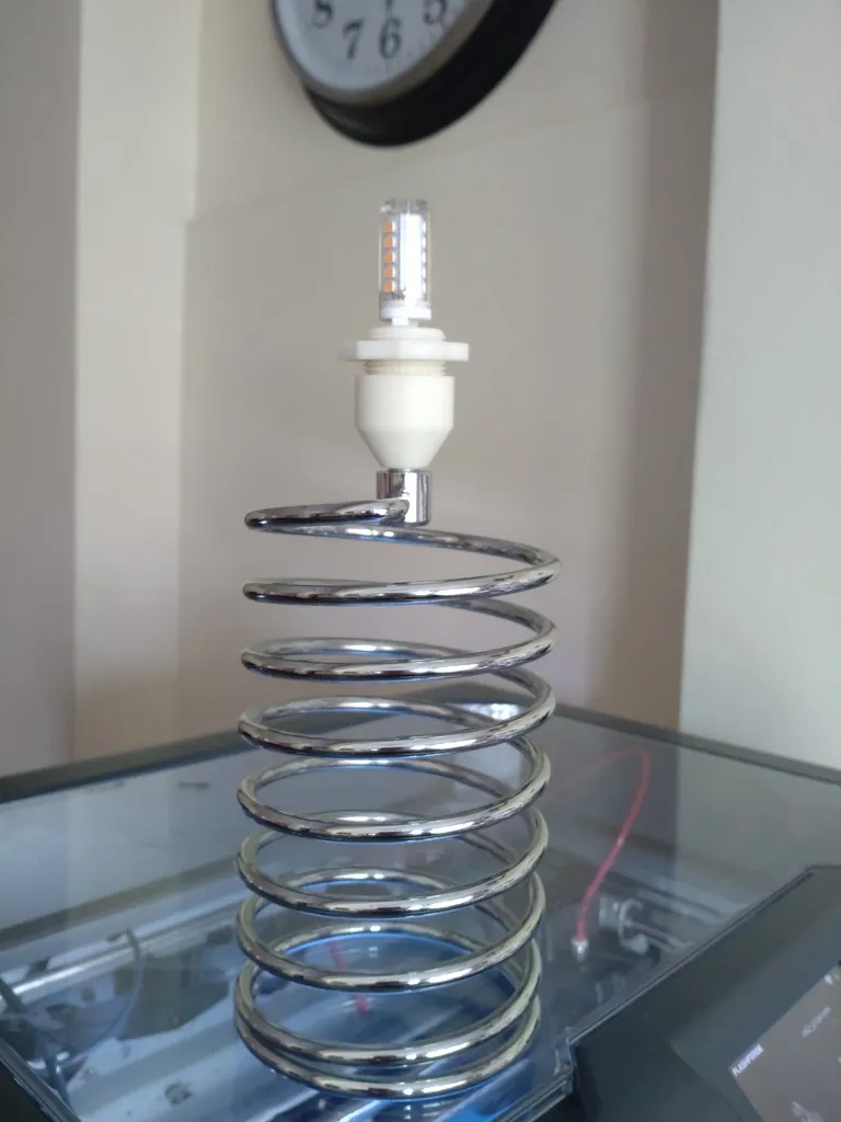 G9 LED bulb socket holder (can use a lampshade)