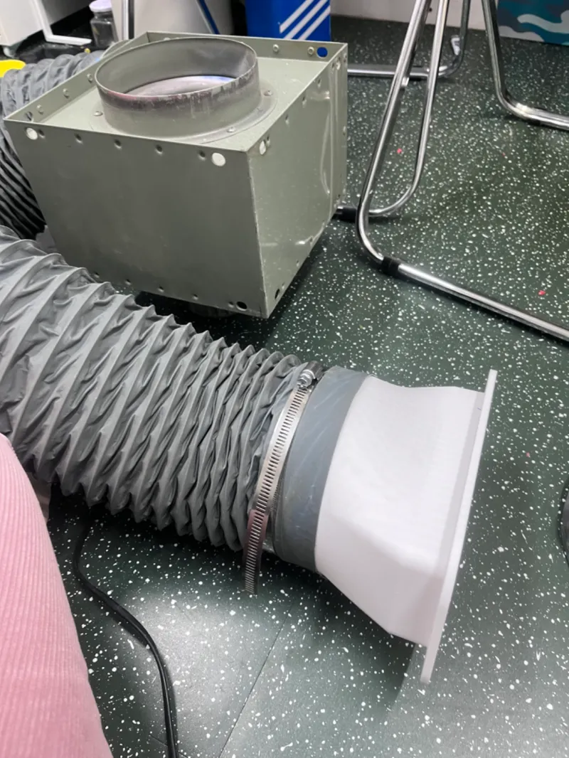 Duct Hose(diameter 150mm) window connector