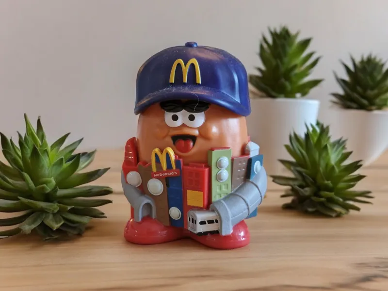 McDonald's Potato Worker Puppet