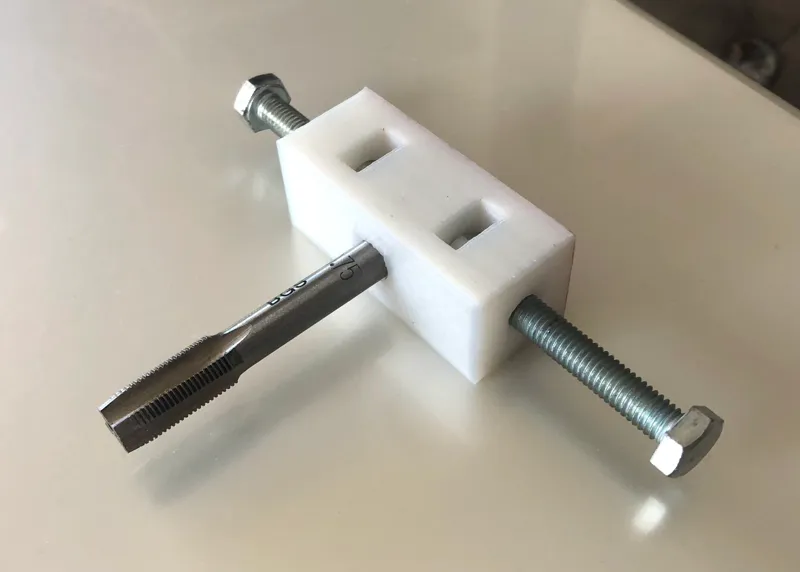 Precision tap holder