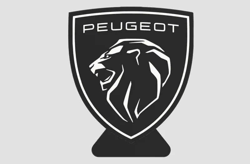 PEUGEOT LED LAMP LIGHTBOX 