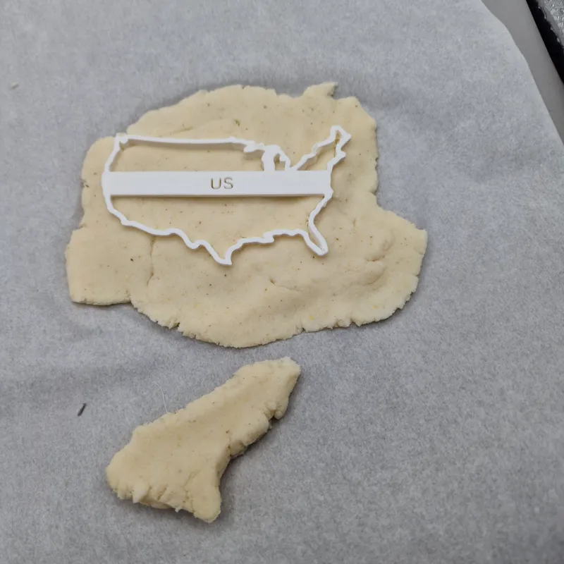 USA Map Cookie Cutter - Celebrate American Spirit