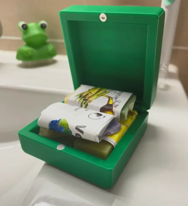 Universal print in place box
