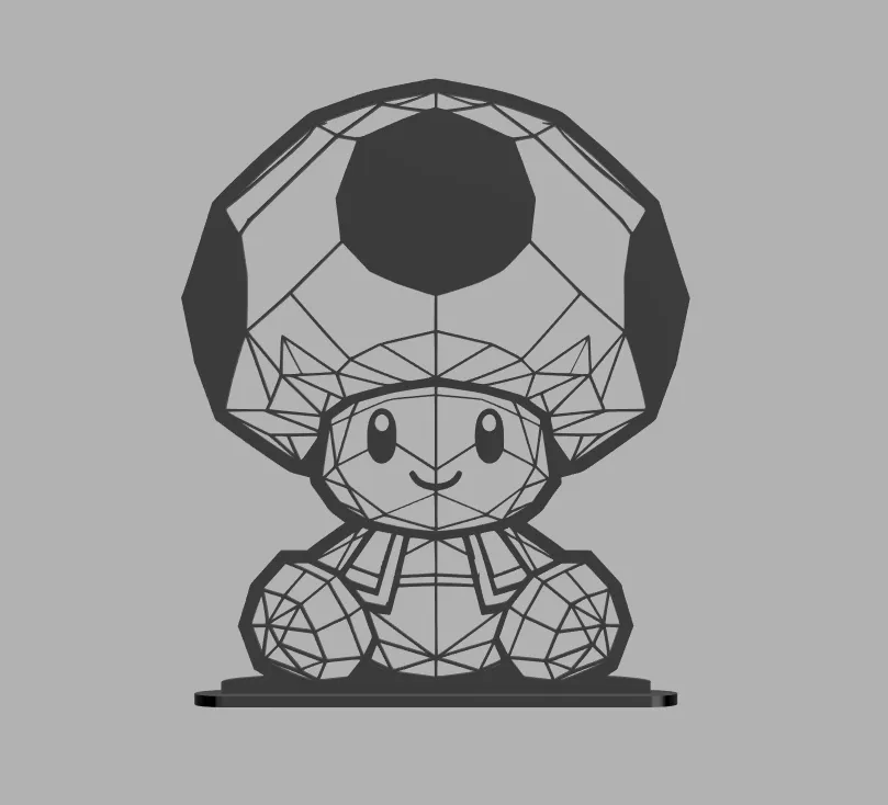 Geometric Bowser Low poly - Free 3D Print Model - MakerWorld