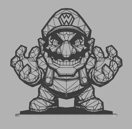 Geometric Bowser Low poly - Free 3D Print Model - MakerWorld