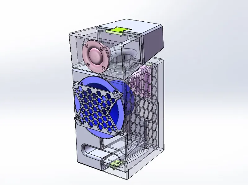 5寸2分频音箱 speaker