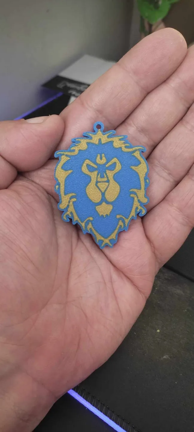 World of Warcraft Alliance Keychain