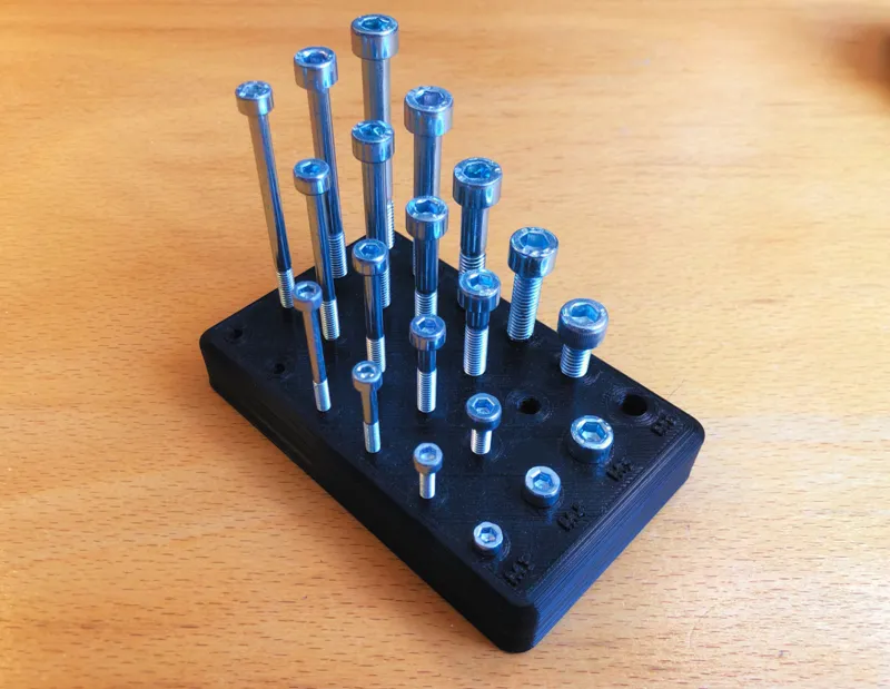 Desktop Screw & Bolt Display Stand M3/M4/M5/M6