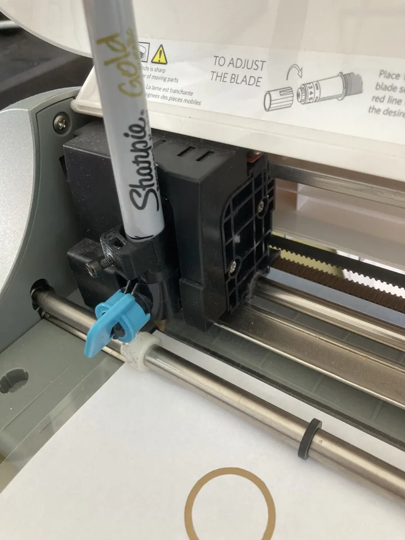 Silhouette Adapter for metallic Sharpies