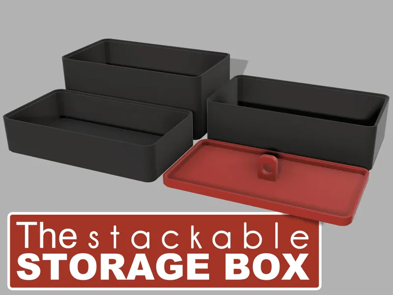 The stackable STORAGE BOX
