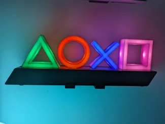 Paladone Playstation Logo Lamp Wall Mount