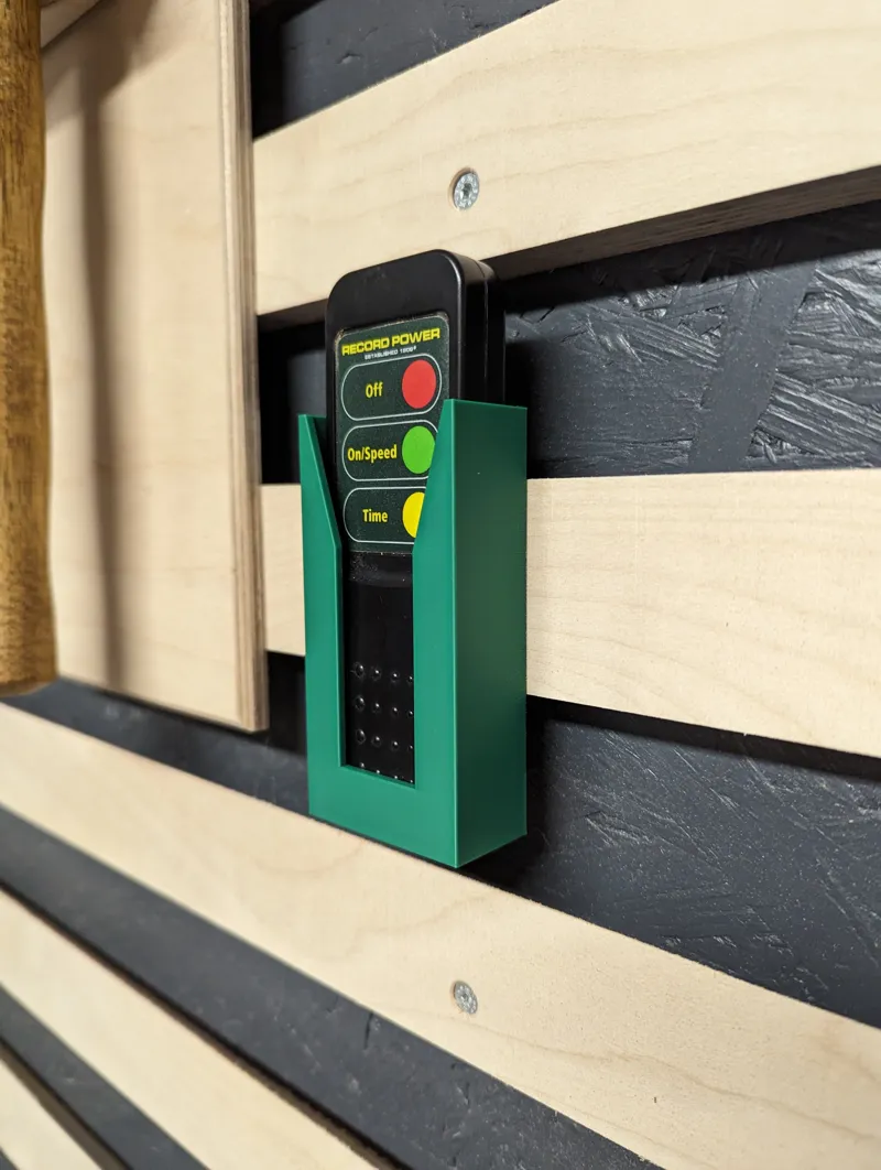 Record Power AC400 holder remote French Cleat