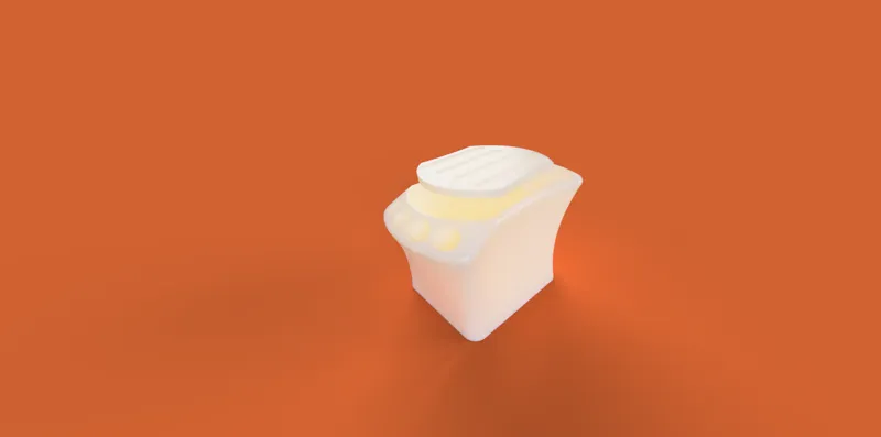 4x Toothbrush holder with secret space inside