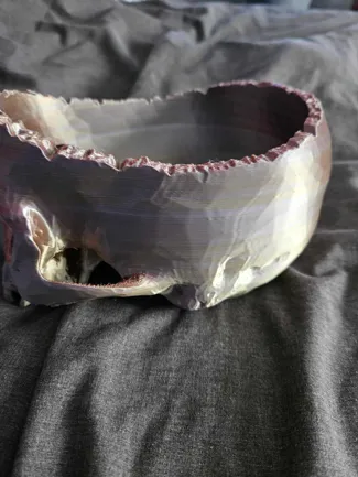 skull yarn bowl