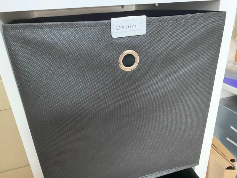Tags for Kallax Fabric-Boxes