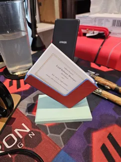 Business card holder MMU