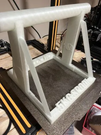 Stand up 5k spool holder