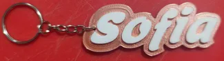 keychain sofia's name