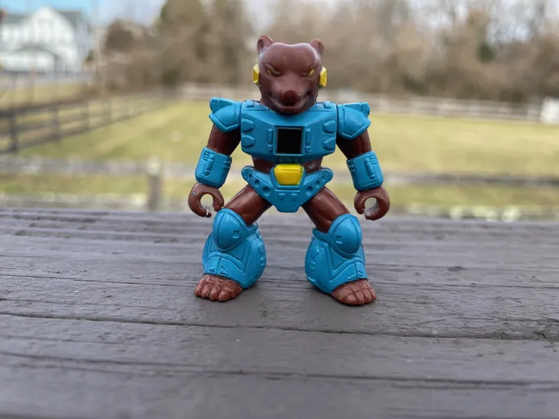 Grizzly Bear Battle Beasts Series 1 #11 