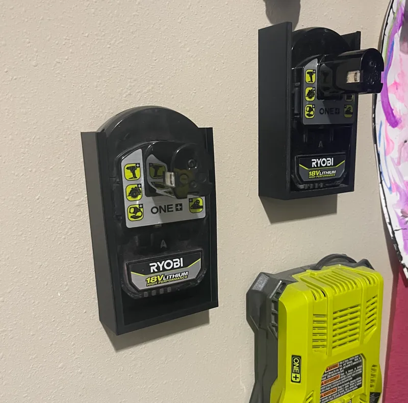 Ryobi One Battery Wall Mount