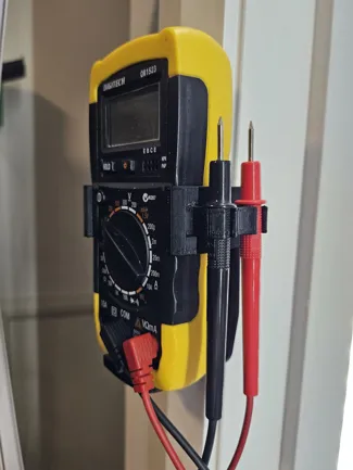 Multimeter wall bracket