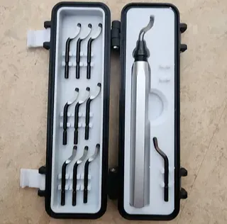 Rugged Deburring Tool Case With Latches 150mm