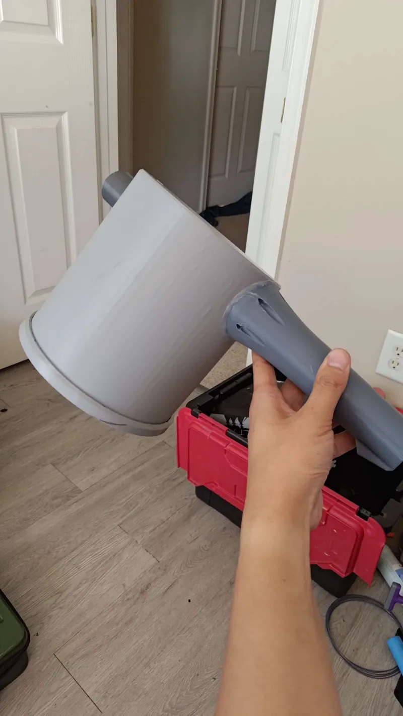 Handheld Dart Vacuum Chamber