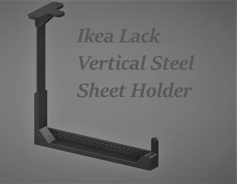 IKEA Lack Vertical Steel Sheet Holder