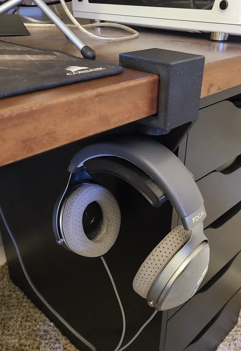 Sideways Headphone Hook