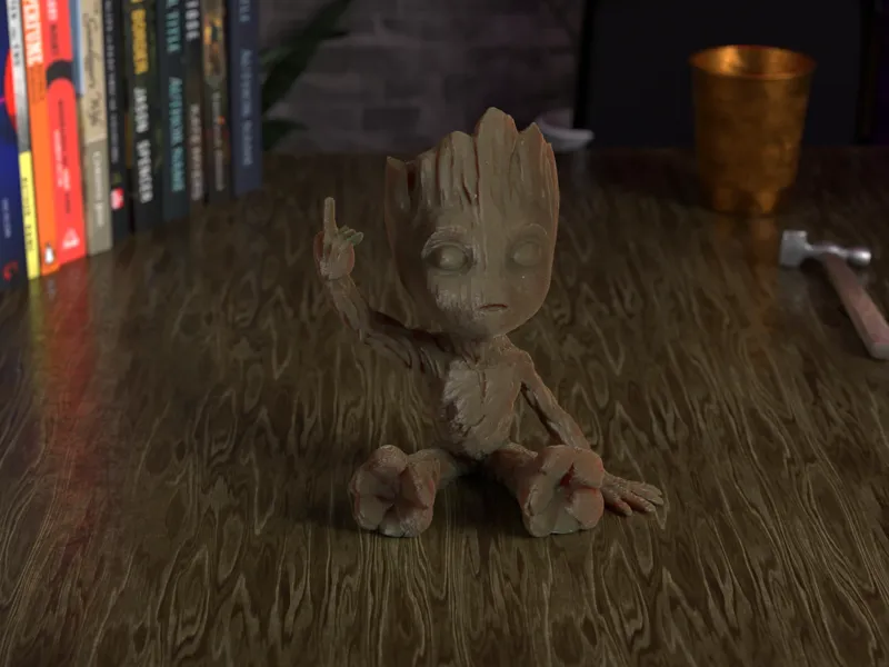 groot pen holder