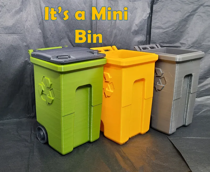 Miniature Recycle Bin